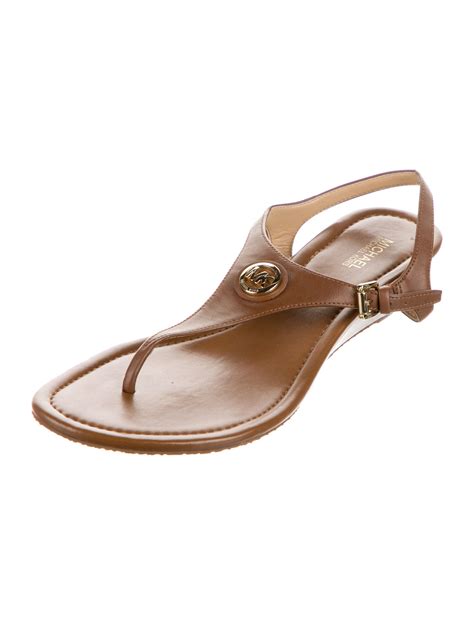 michael kors slippers bijenkorf|michael kors heeled sandals.